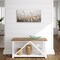 Americanflat Floral Canvas Wall Art Featuring Pink and Blush Wildflowers with Green, White and Beige Tones and Hand-Painted Accents - Gallery Wrap - Modern Wall Art